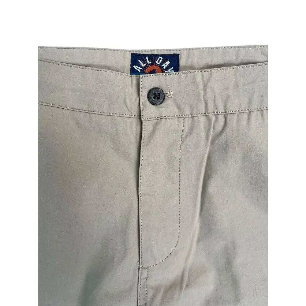 Faherty All‎ Day Chino Shorts 9 Inch Stretch Comfort Casual, Size 35